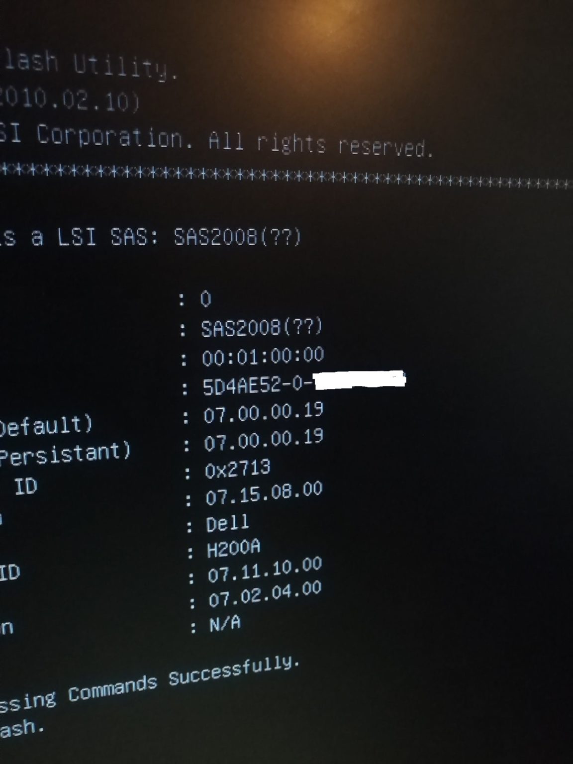 How to crossflash Dell H200 to IT Mode with H200i Firmware & BIOS